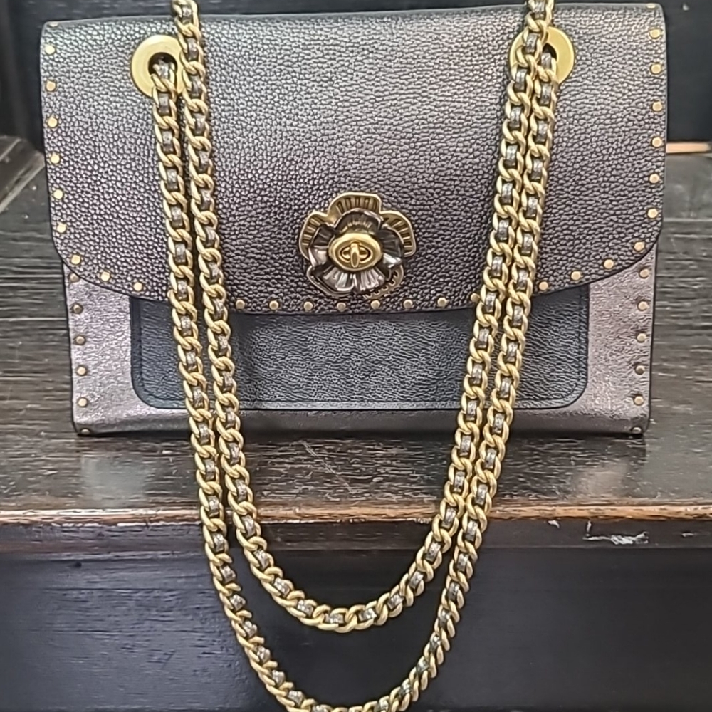 Rare Coach Signature Parker Handbag